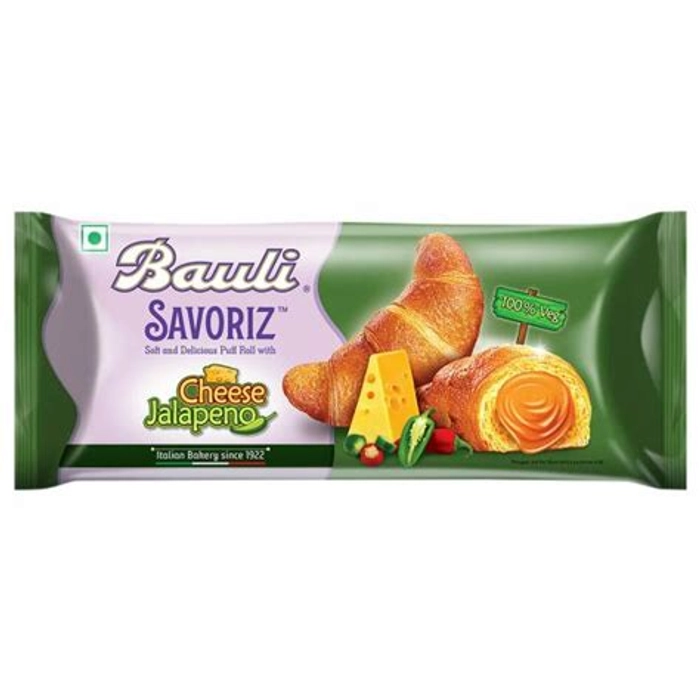 Bauli Savoriz Cheese Jalapeno 52G Veg