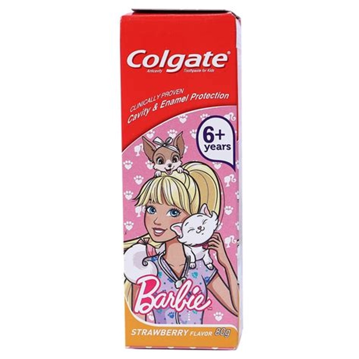 Colgate Kids Barbie Red 80G