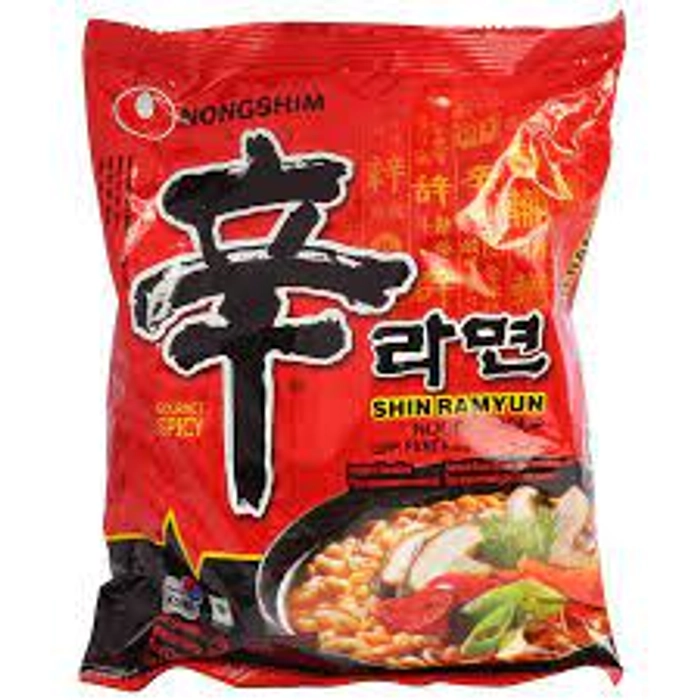 Nongshim Shin Ramyun Noodle Soup 120 gm