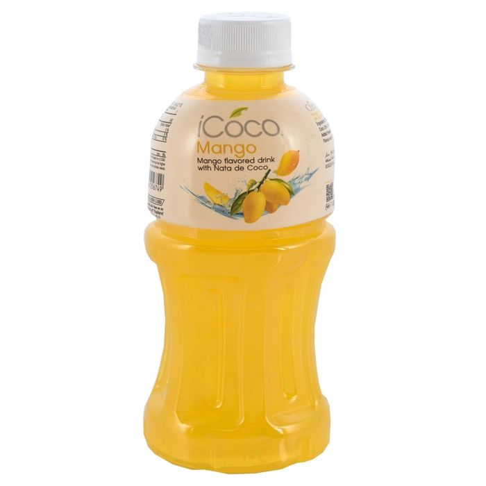 ICOCO MANGO DRINK WITH NATA DE COCO 320ML