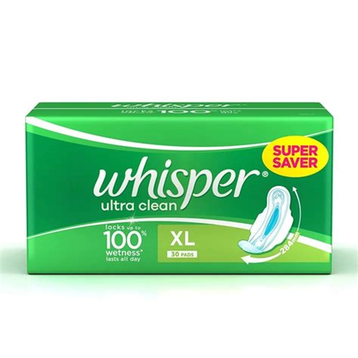 Whisper Ultra Clean Large Wing 30S