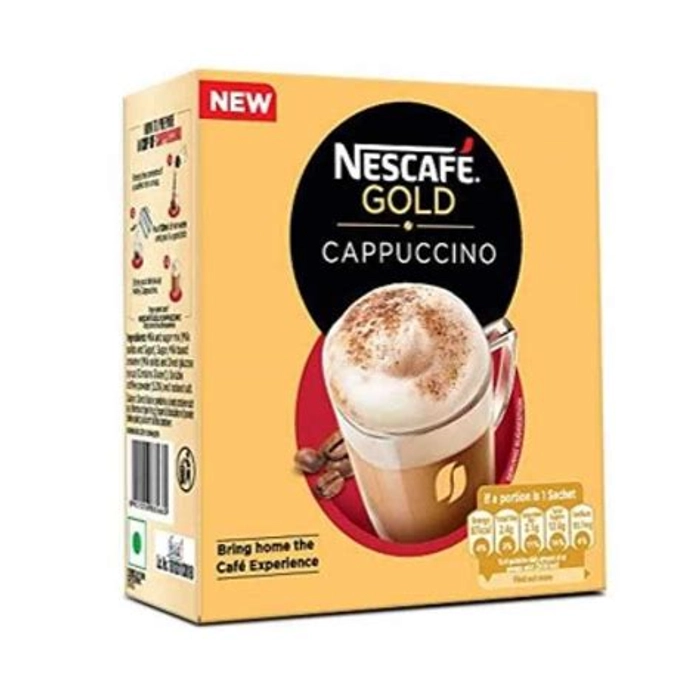 Nescafe Gold Cappuccino Insta Cofee Premix 5 Sachets  125Gm