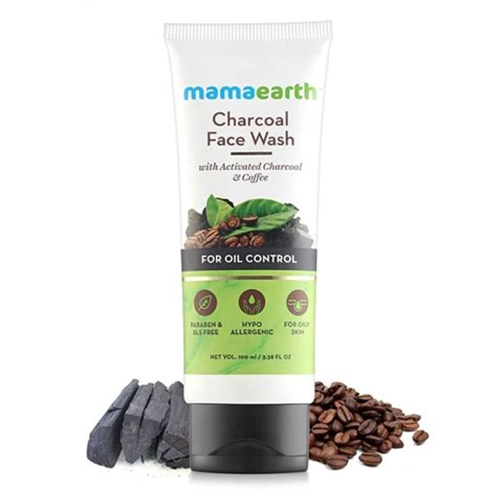 Mama Earth Charcoal Face Wash 100 Ml