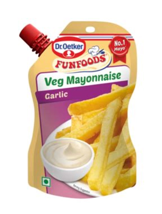 FunFoods Veg Mayonnaise Garlic 100G