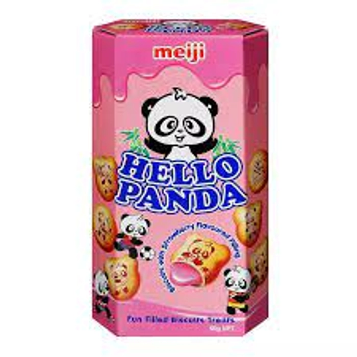 HELLO PANDA CRM BISC STRAWBERRY 50gm