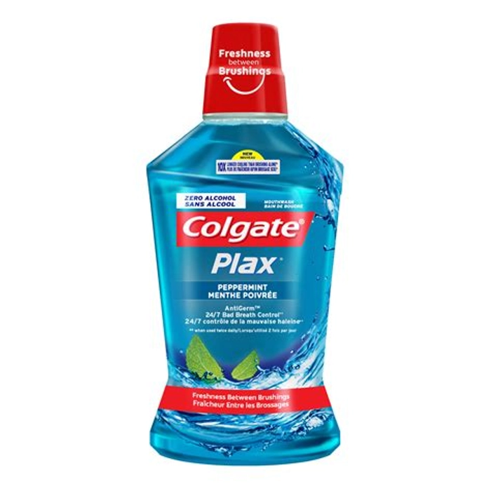 Colgate Maxfresh Plax Pepper Mint Alcohol Free 2