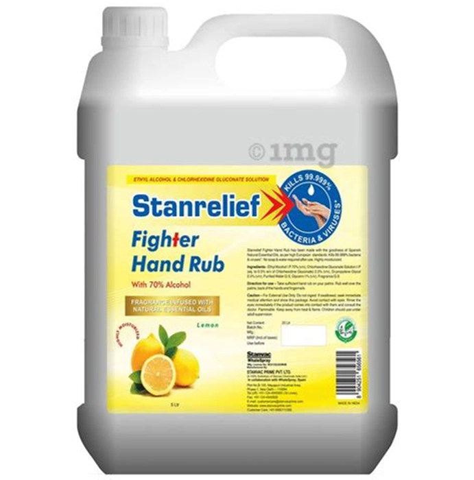 Stanrelief Fighter Hand Rub – Lemon – 5 Ltr