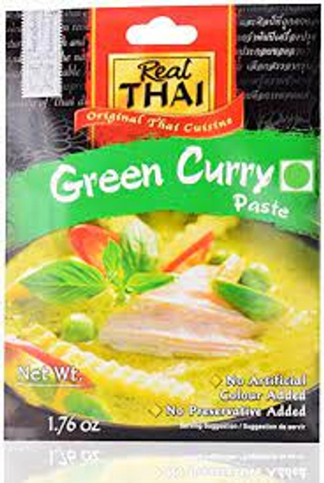 REAL THAI GREEN CURRY PASTE 50G