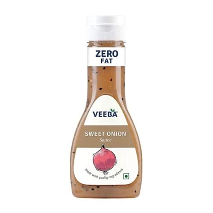 Veeba Sweet Onion Sauce 98% Fat Free 350Gm