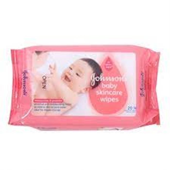 Johnsons Baby Softcare Wipes 20S