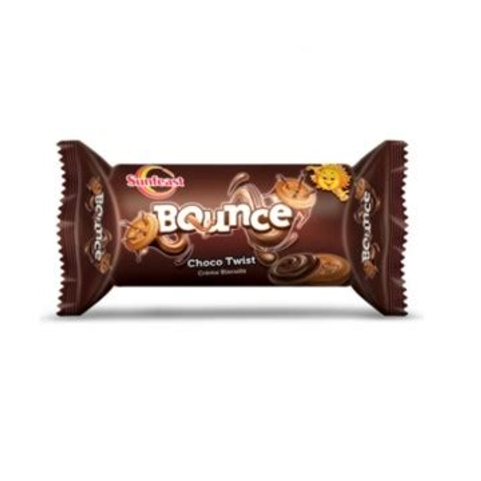 Sunfeast Bounce Choco Cream Twist Biscuits 78G