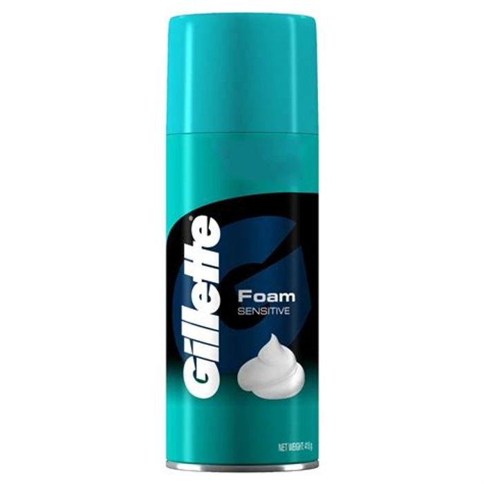 Gillette Fat Foamy Sensitive 418G