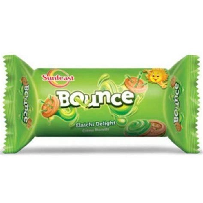 Sunfeast Bounce Elaichi Delight Cream Biscuits 78G