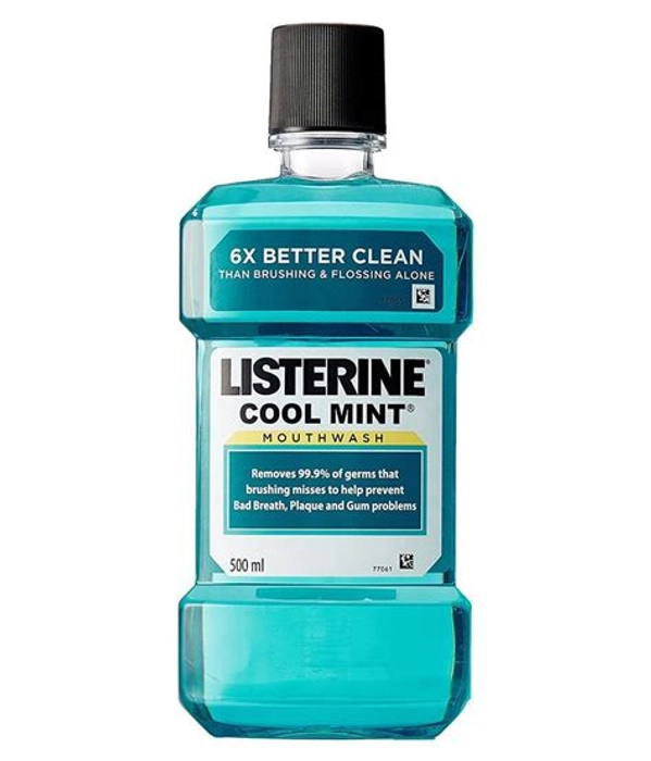 Listerine Mouthwash Coolmint 500Ml