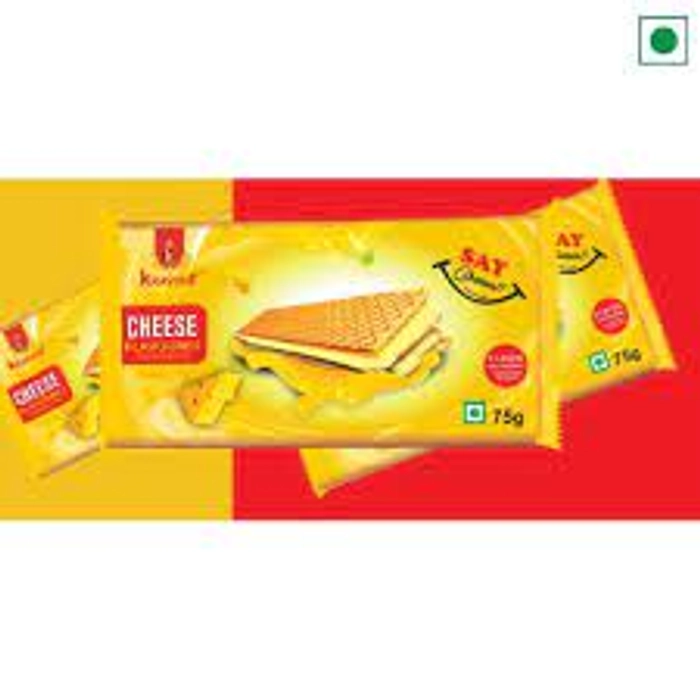 Kravour Wafer Cheese 75g 1+1 25% scheme