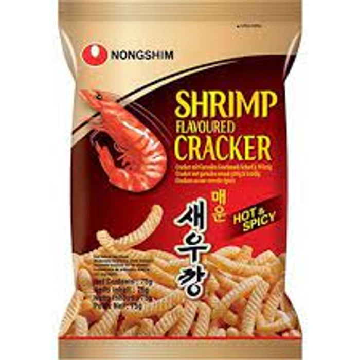 Nongshim Shrimp Flavoured Cracker (Hot & Spicy) 75 gm