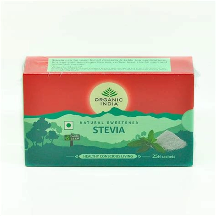 Organic India Stevia Sachets25 Sachet Box