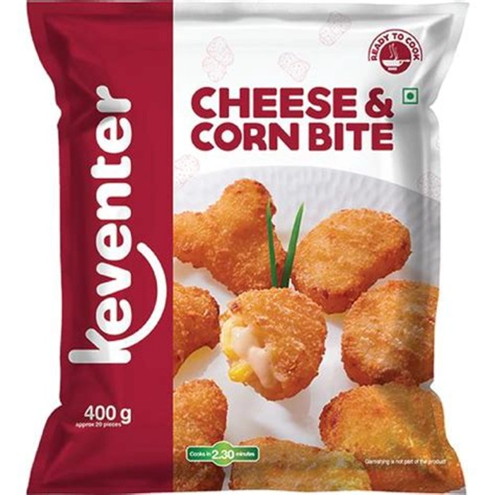 KEVENTER CHEESE & CORN BITE 400 GM