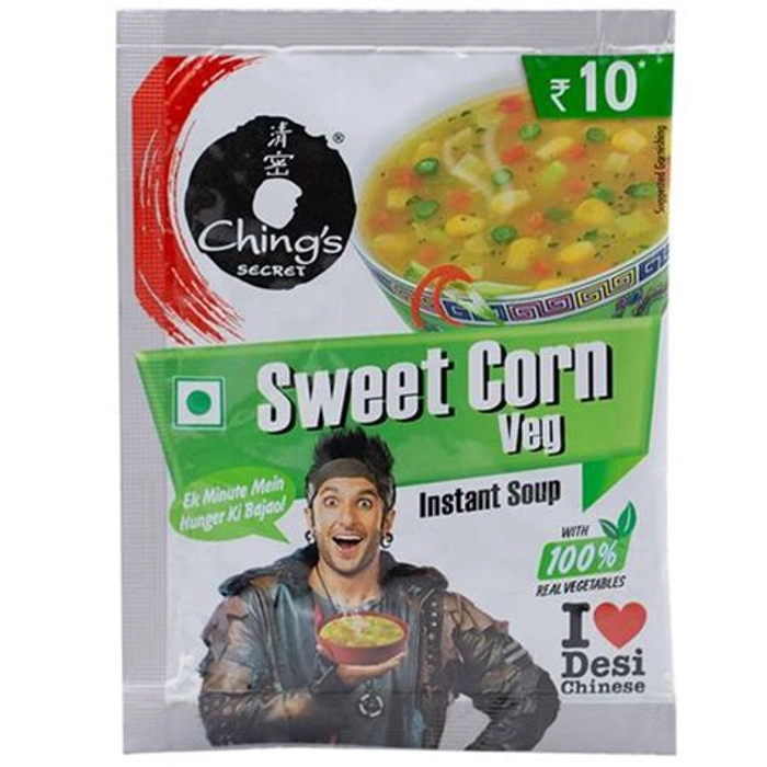 Chings Instant Sweet Corn Veg Soup 15G