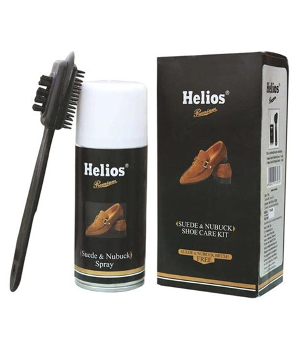 Helios Nubuck And Suede Shoe Care Kit 165 Ml.Natural