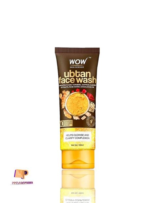 Wow Ubtan Face Wash 100 Ml Tube