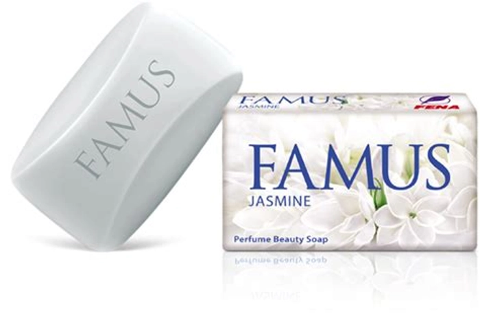 Famus Perfume Beauty Soap 100 Gm X 5 Jasmine