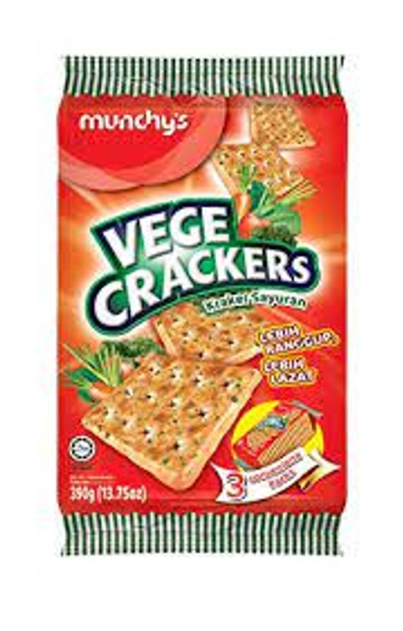 MUNCHYS ORGINAL VEG CRAKER 380G