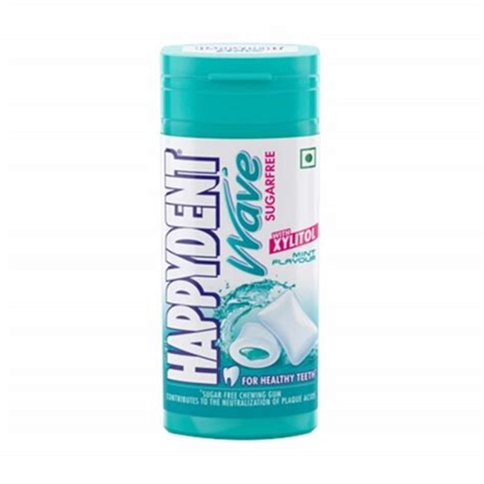 Happydent Wave Xylitol Mint Tube 30.6G