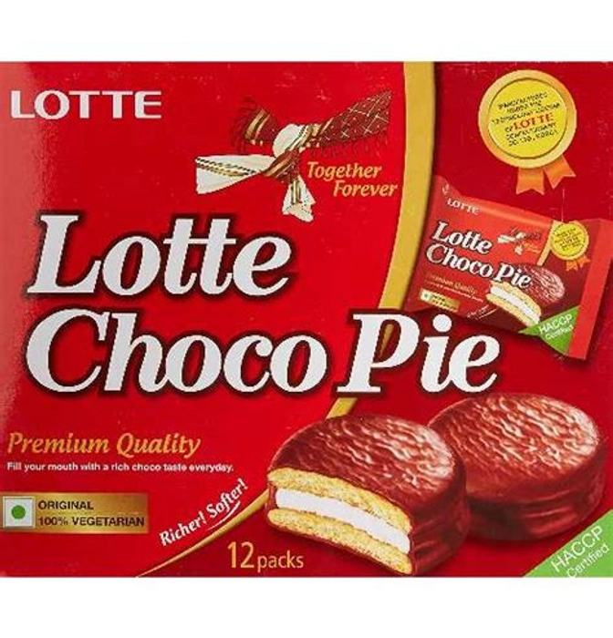 Lotte Choco Pie 12S 300G Plus 100G