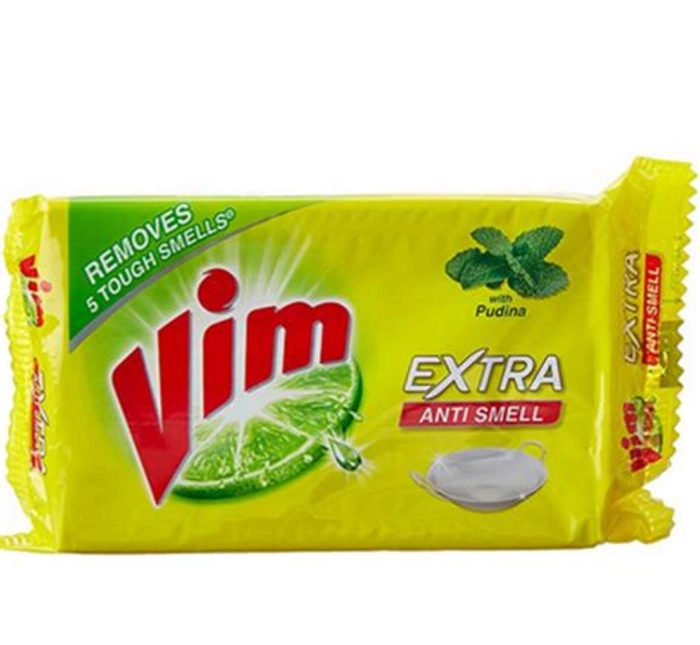 Vim Dishwash Bar Anti Smell 200G Po3