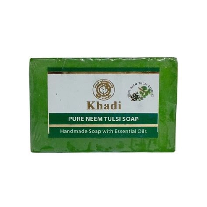 Khadi Handmade Soap Neem Tulsi 125 Gms