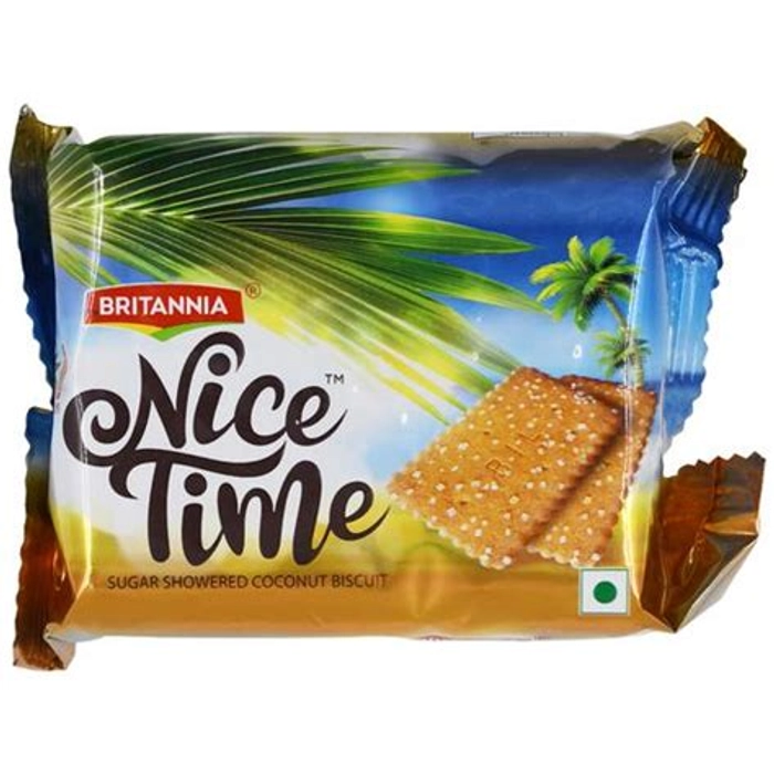 Britannia Nice Time Coconut Biscuits 73G