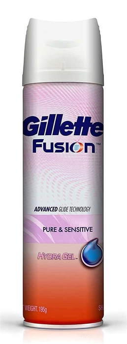 Gillette Fusion Pure Sensitive Gmel 195 Gm