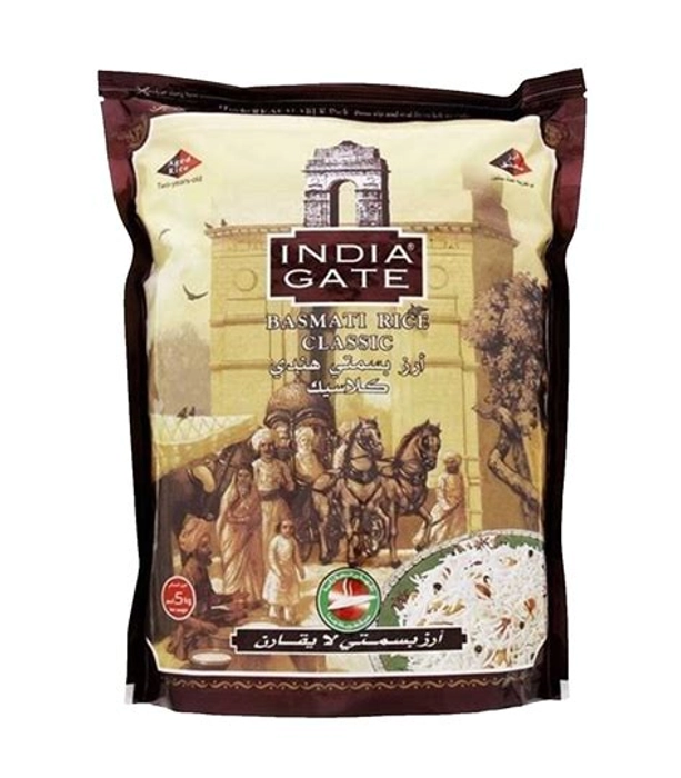 INDIA GATE CLASSIC BASMATI RICE 5KG