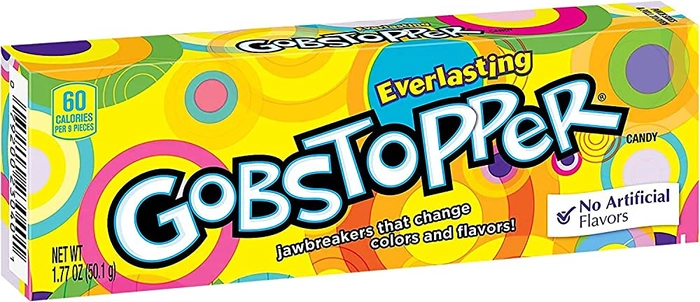 Wonka NERDS EVERLASTING GOBSTOPPER Box  50.1 GM