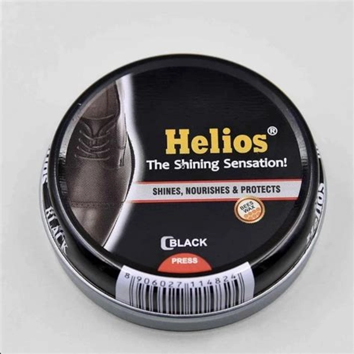 Helios Wax Polish 40Gm Black