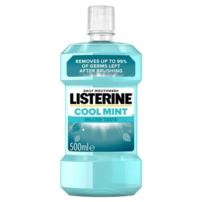 Listerine Cool Mint Mild Taste Mouthwash 500Ml