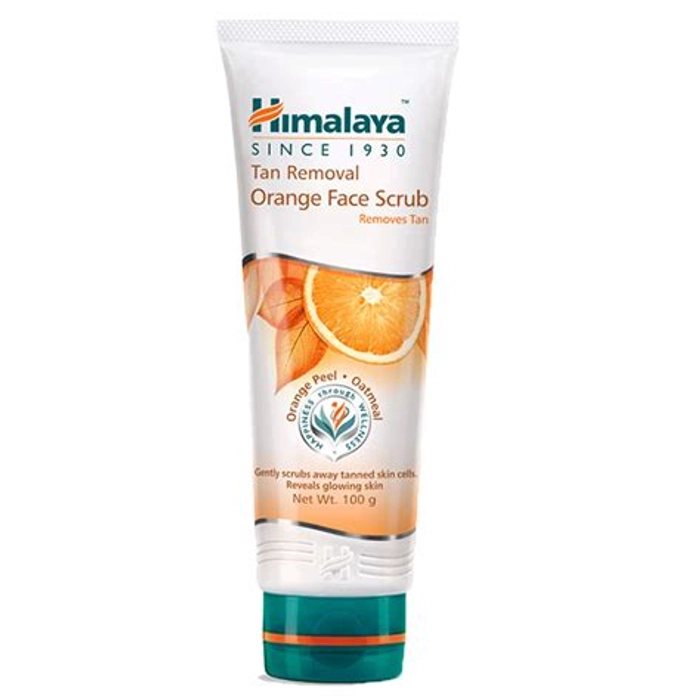 Himalaya Tan Removal Orange Face Scrub 100G