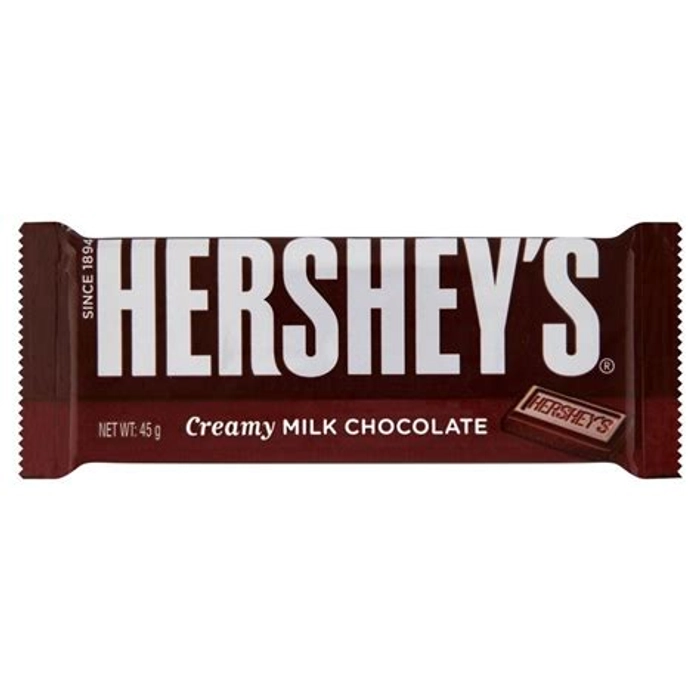 Hersheys Creamy Milk Chocolate Bar 40G