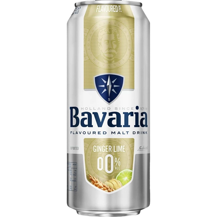 Bavaria NA Malt Ginger Lime 500ml