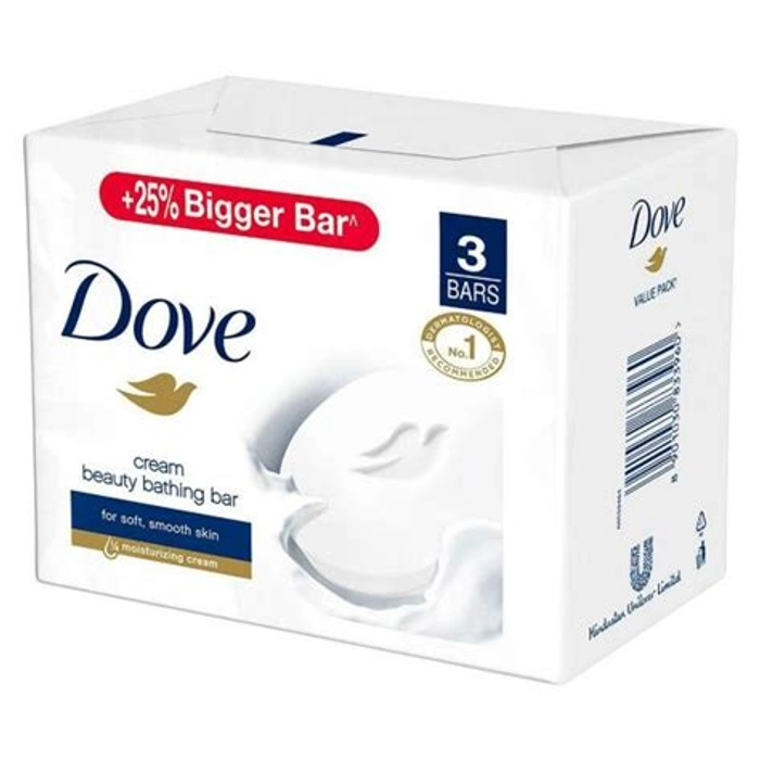 Dove Cream Soap 125G Po3