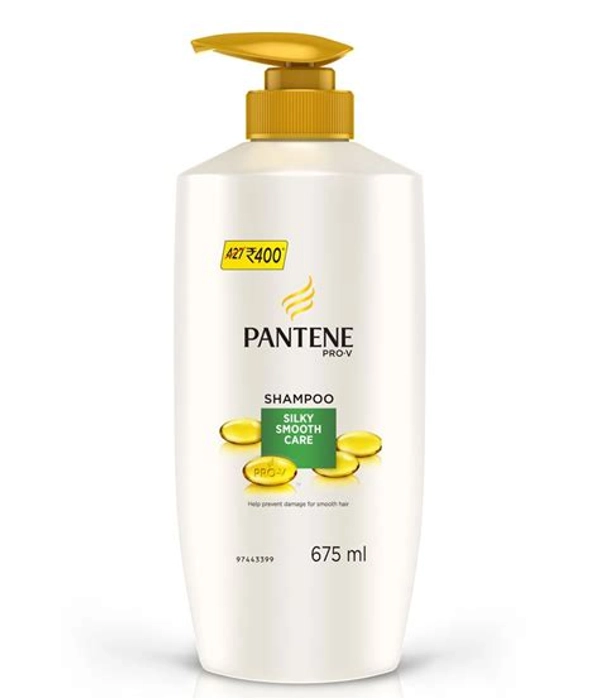 Pantene Shampoo 2In1 Smooth And Silky 675Ml