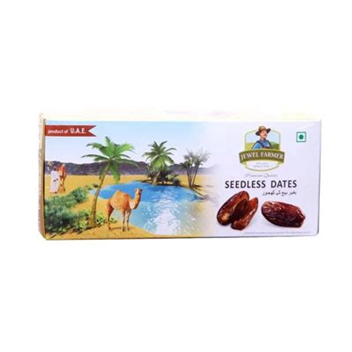 JEWEL FARMER SEEDLESS DATES 400G