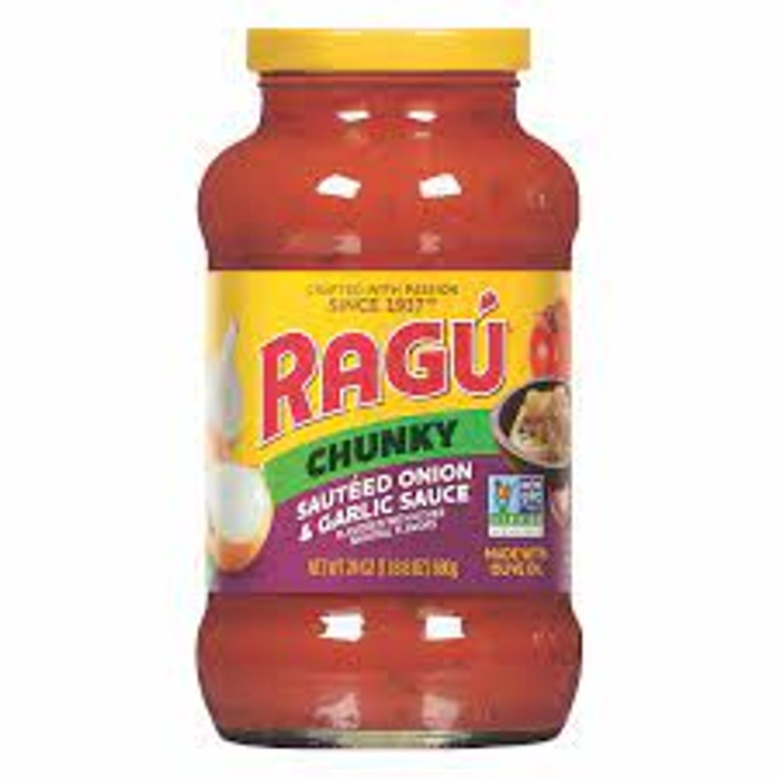 RAGU SAUTÉED ONION & GARLIC PASTA SAUCE