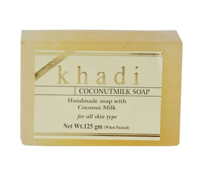 Khadi Handmade Soap Coconut Milk 125 Gms