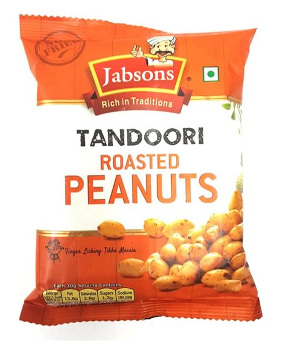 Jabsons Tandoori Roasted Peanuts 140G