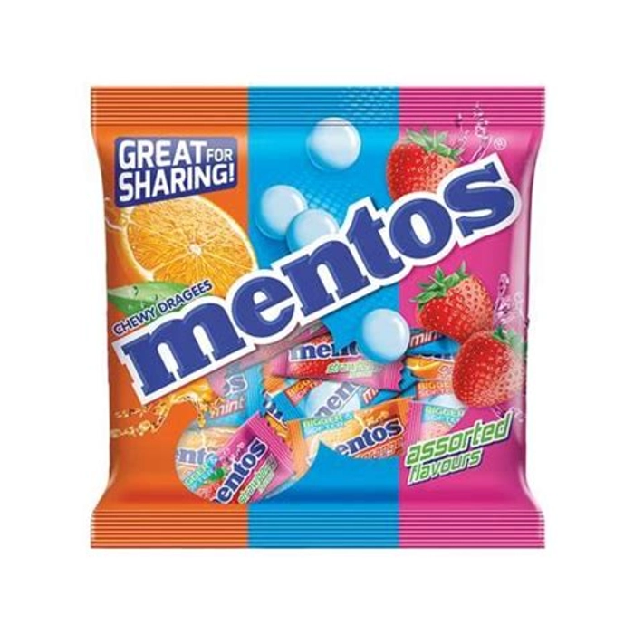 Mentos Assorted Pouch 156G