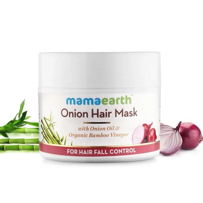 Mamaearths Onion Hair Mask For Dry And Frizzy Hair 2