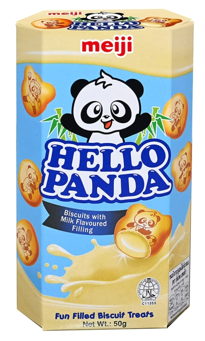 HELLO PANDA CRM BISC MILK 50gm