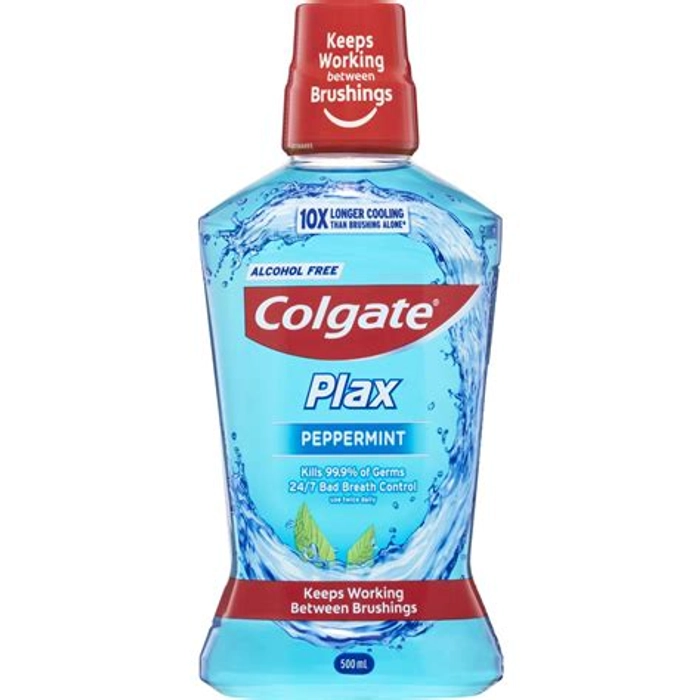 Colgate Plax Mouthwash Pepper Mint500Ml